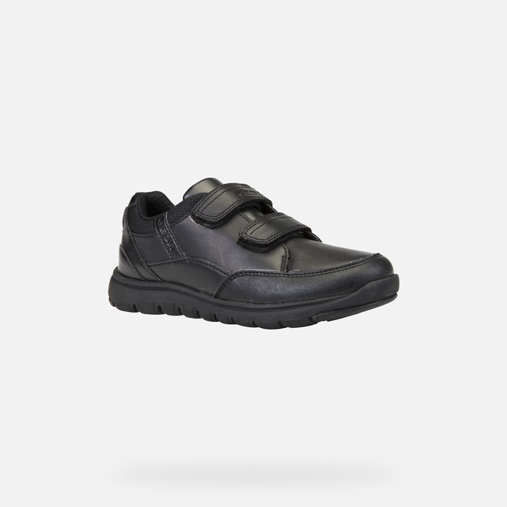 Geox Sneakers Black Xunday - Geox Boys Shoes - AVWNJM510